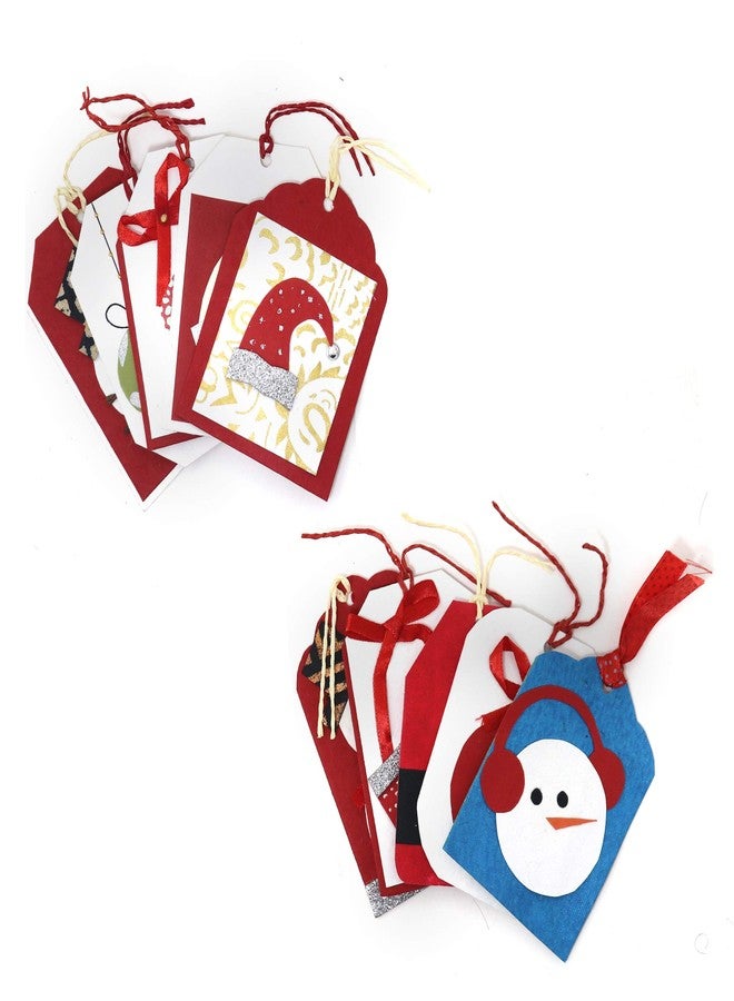 SURPRISE SOMEONE Christmas Theme Hand Made Gift Tags (Set of 10)- Size 3”x4” - Image 4